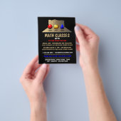 Mathematische Formen, Math-Klassen-Werbung Flyer (Gruppe)