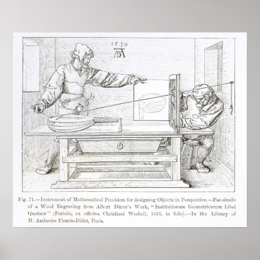 Mathematische Genauigkeit Poster (Vorne)