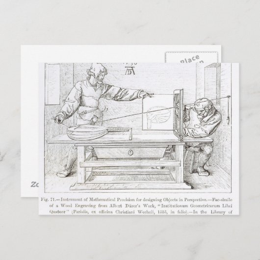 Mathematische Genauigkeit Postkarte (Vorne/Hinten)