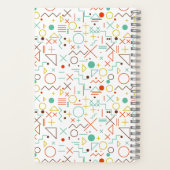 Mathematische Geometrie Notizblock (Rückseite)