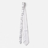 Mathematische Gleichung Krawatte (Rückseite)