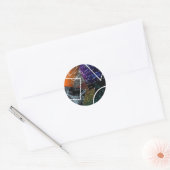 mathematische Gleichungen geometrischer Aufkleber (Umschlag)