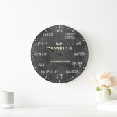 Mathematische Gleichungen Personalizable Uhr (Zuhause)