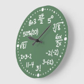 Mathematische Gleichungen Uhr Uhr Version zwei (Winkel)
