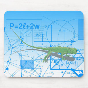 Mathematische Gleichungen und geometrische Konstru Mousepad