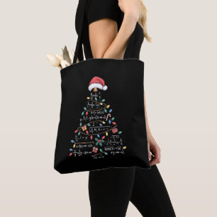 Mathematische Gleichungen Weihnachtsbaum Xmas Feie Tasche
