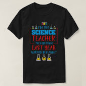 Mathematische Lehrerin T-Shirt (Design vorne)