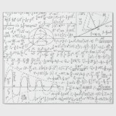 Mathematische Liebhaber, Mathematik Formel, Mathe Geschenkpapier (Flach)