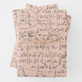 Mathematische Liebhaber, Mathematik Formel, Mathe  Geschenkpapier Set (Beispiel)