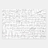 Mathematische Liebhaber, Mathematik Formel, Mathe Geschenkpapier Set (Vorderseite 3)