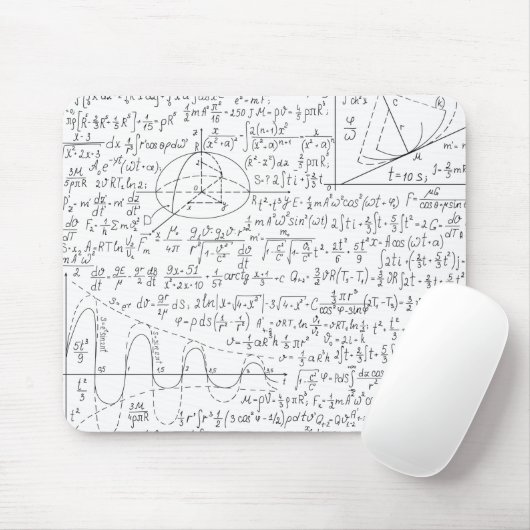 Mathematische Liebhaber, Mathematik Formel, Mathe Mousepad (Mit Mouse)