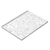 Mathematische Liebhaber, Mathematik Formel, Mathe Notizblock (Linke Seite)