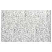 mathematische Schriften Stoff (Yard (91,4 cm))