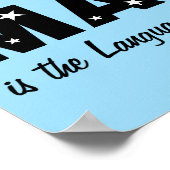 mathematische Sprache des Universums Poster (Ecke)