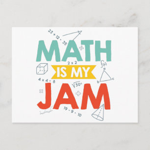 Mathematische Sprichworte   Math Teacher Geschenki Postkarte