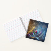 Mathematische Strukturen & Quantengeometrie Notizblock (Innenseite)