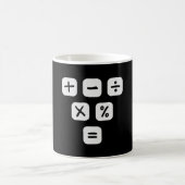Mathematische Symbole mathematische Zeichen Kaffeetasse (Mittel)