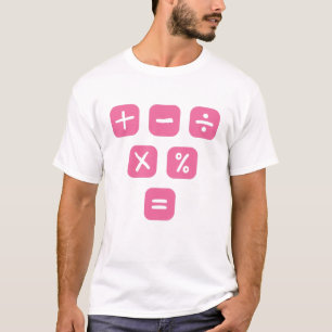 Mathematische Symbole mathematische Zeichen T-Shirt