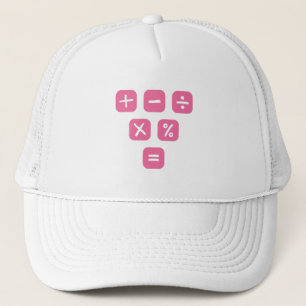 Mathematische Symbole mathematische Zeichen Truckerkappe