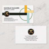 Mathematische Tangent Formen Engineering Visitenkarte (Vorne/Hinten)