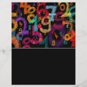 Mathematische Zahlengestaltung, Math-Klassen-Werbu Flyer (Hinten)