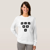 Mathematische Zeichen T-Shirt (Vorne ganz)