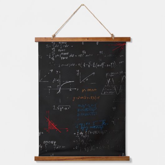 Mathematischer Kontrast: Set der Wandteppiche (Vorderseite)