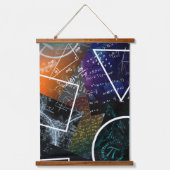 Mathematischer Kontrast: Set der Wandteppiche (Vorderseite 2)