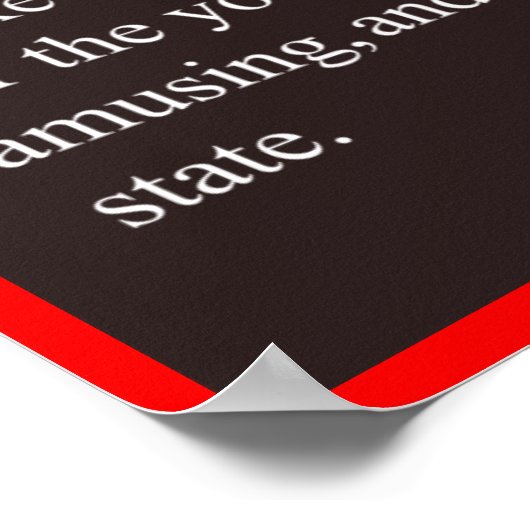 Mathematischer Spaß und Zitat von Plato Poster (Ecke)