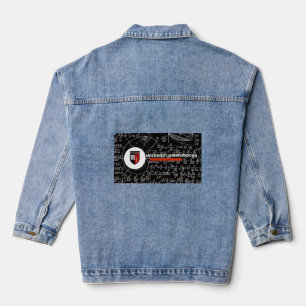 Mathematischer T - Shirt Jeansjacke