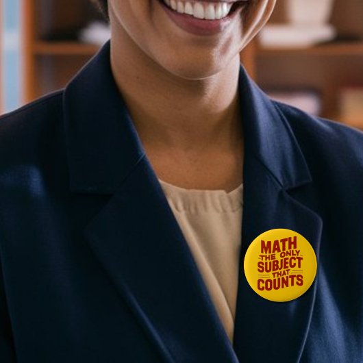 Mathematisches Geschenk Lehrerin Mathematische Gen Button