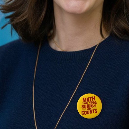 Mathematisches Geschenk Lehrerin Mathematische Gen Button