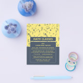 Mathematisches Icon Design, Math Classes Werbung Flyer (Einzeln)
