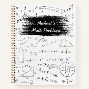Mathematisches Schulproblem - Lösung des Notebooks Notizblock