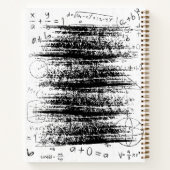 Mathematisches Schulproblem - Lösung des Notebooks Notizblock (Rückseite)