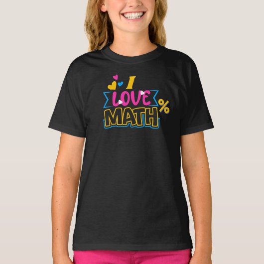 Mathematisches Shirt für Kinder (Vorderseite)