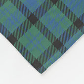 Matheson Jagd Ancient Clan Abzeichen Tartan Karier Fleecedecke (Ecke)