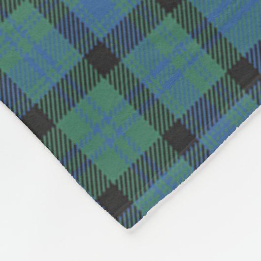 Matheson Jagd Ancient Clan Abzeichen Tartan Karier Fleecedecke (Ecke)