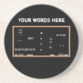 Mathetafel Untersetzer (Vorne)