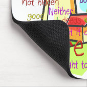 Mathew 5:14 - 16 Leuchtturm 1 Mousepad (Ecke)