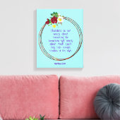 Mathew 6: 24 | Motivierend Biokotierungen Verse Leinwanddruck (Insitu (Wohnzimmer))