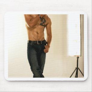 Mathew hemdloser Cowboy I Mousepad