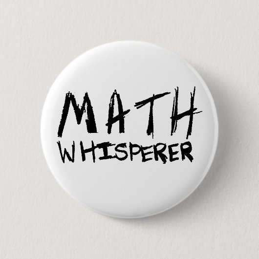Mathewhisperer-Knopf Button (Vorderseite)