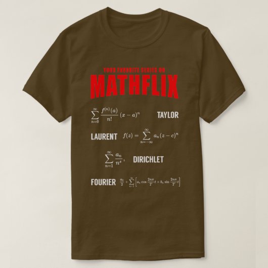Mathflix T-Shirt (Design vorne)
