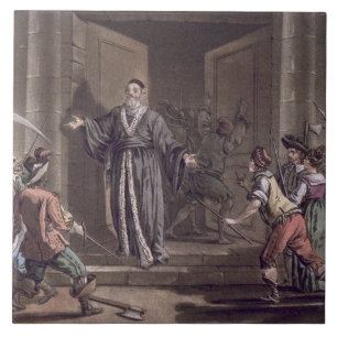 Mathieu-Mole (1584-1656) hielt durch die Leute Fliese