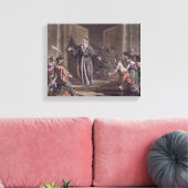 Mathieu Mole (1584-1656), von den Menschen belästi Leinwanddruck (Insitu (Wohnzimmer))