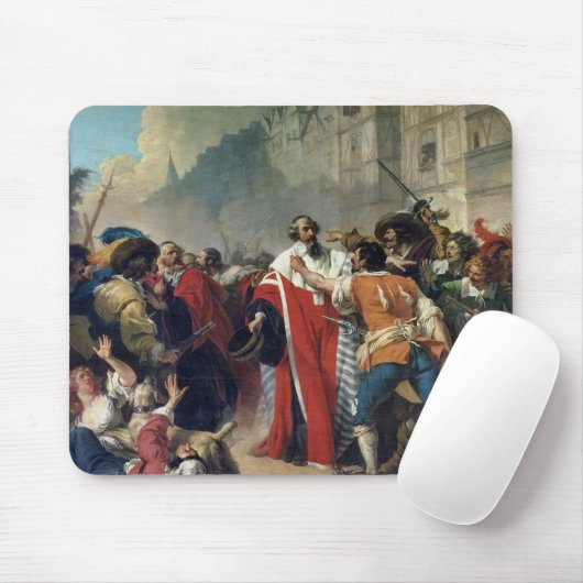 Mathieu-Mole, die von der Pariser Menge O gestoppt Mousepad (Mit Mouse)