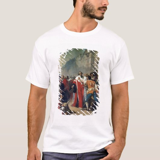 Mathieu-Mole, die von der Pariser Menge O gestoppt T-Shirt (Vorderseite)