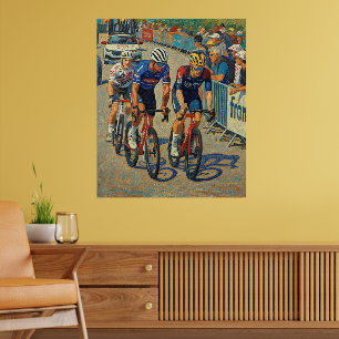 Mathieu van der Poel Tour de France 2022 7. Etappe Poster