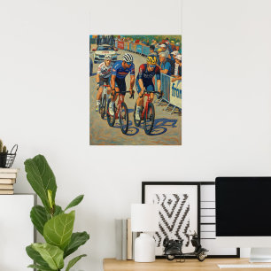 Mathieu van der Poel Tour de France 2022 7. Etappe Poster